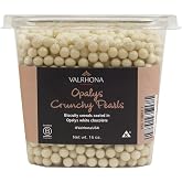 Valrhona White Opalys Crunchy Pearls, 1 Pound
