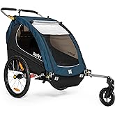 Burley Encore X, 2 Seat Kids Bike Trailer &amp; Stroller