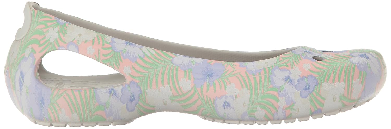 crocs women's kadee graphic w ballet flats