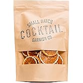 Cocktail Garnish Co. Dehydrated Orange Wheels, 3oz, 31+ Slices