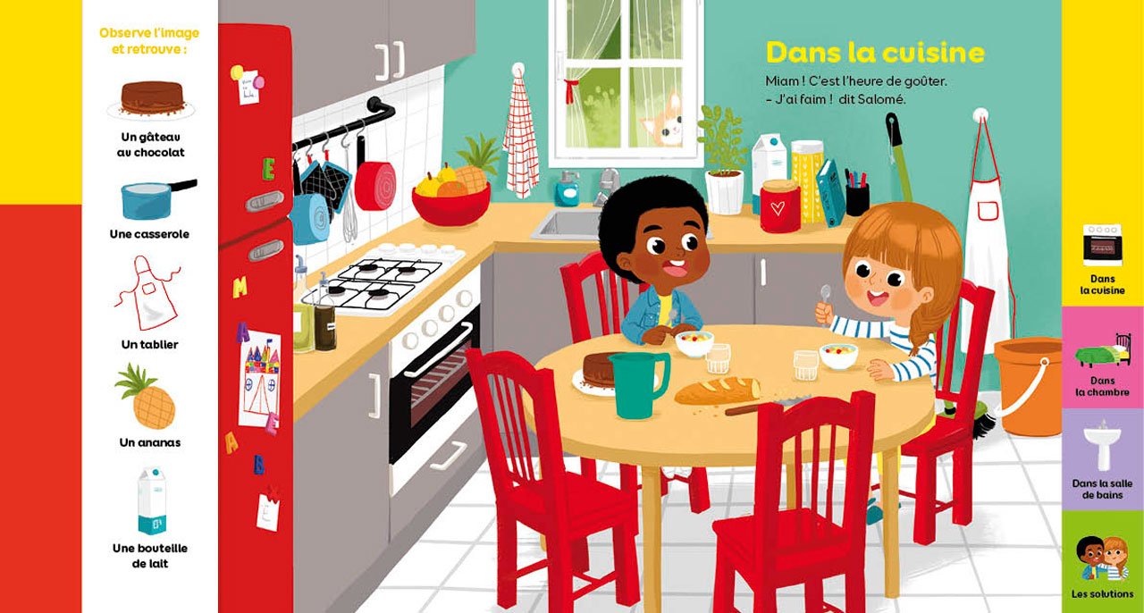 La Maison Cherche Et Trouve Vallageas Coralie Amazon Com Books