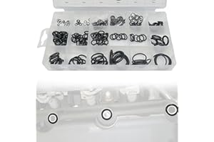 Wedcool 225PCS O Rings Seal Gasket, O Rings Kit, Automotive Replacement O-Rings, Ac O Ring Kit, O-Rings Gaskets Washers, O-Ri