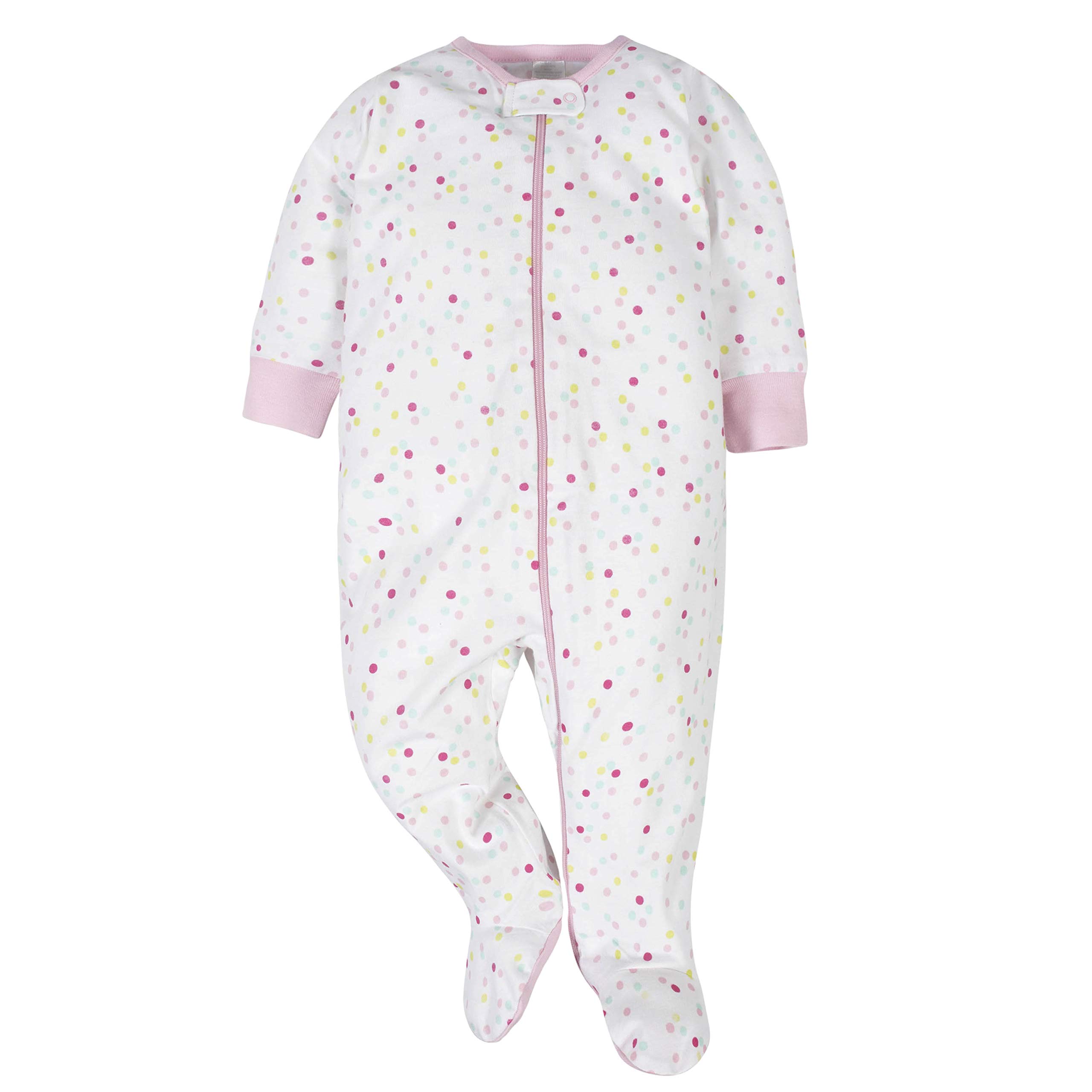 Mua Baby Girls' 4Pack Sleep 'N Play Footies Multi Pack, Pink Sweet