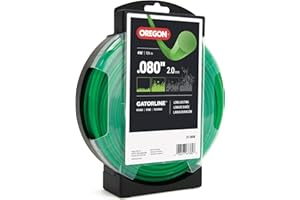 Oregon 0.080 in. Gatorline Round Weed Wacker/String Trimmer Line, 1 lb. (416 ft.) Bulk Donut, Fits Stihl, DeWalt, Ryobi and Greenworks 21-380B