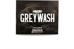 Dynamic Color Co - Greywash Set, Premade Tattoo Greywash, Includes 4 Shades Plus Mixing Solution, 5 Bottle Set, Made in USA, Sterile, Hospital Grade Water, Vegan (4 Ounce Bottles)