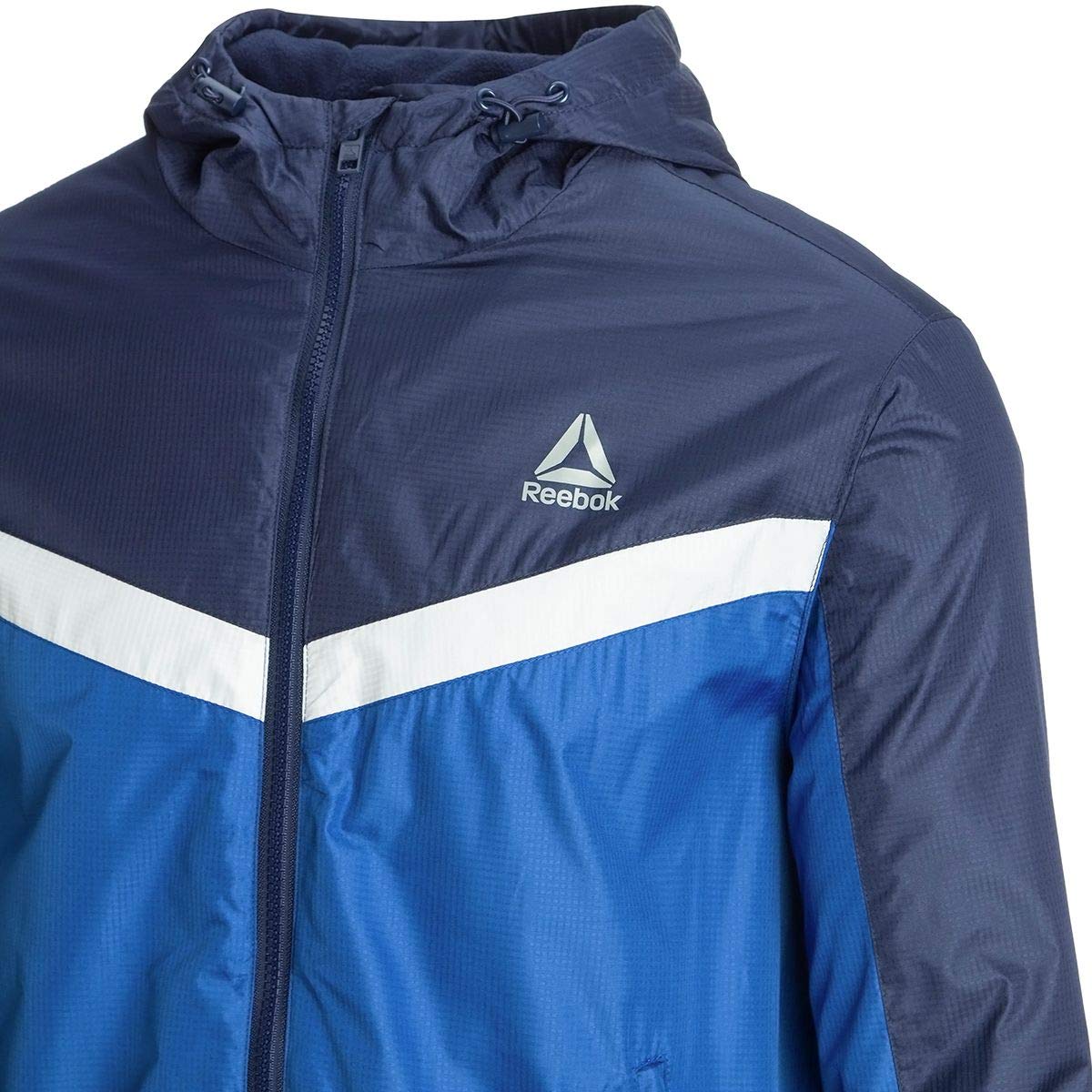 reebok fleece lined windbreaker