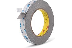 Double Sided Tape Foam Tape Heavy Duty 3/4" x 18Ft Mounting Tape Joining Foam Strips for Banners Posters Alarms Window Shades