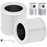 2 Pack A1 Replacement Filter Compatible with VEWIOR Air Pu-rifier HQKJ-80,HQSC-50,KOIOS HQKJ-50 Air Purifier,AMEIFU AP01W,H13 True HEPA Air Cleaner Filter for A1 Air Pu-rifier