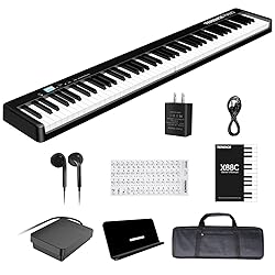 Folding Piano Keyboard, 88 Keys Full Size