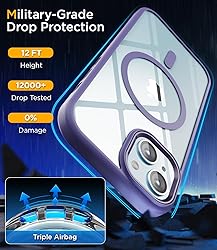 SUCGLES for iPhone 15 Plus Case with