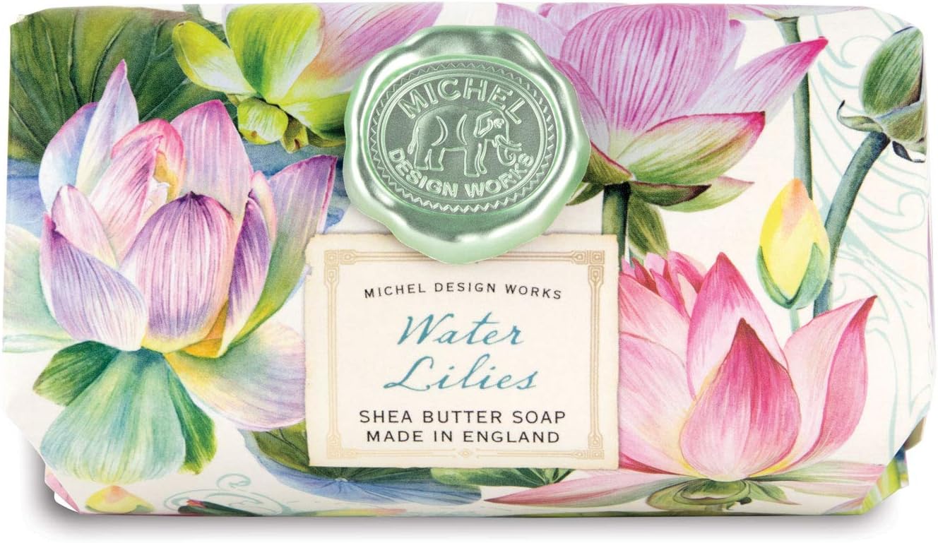 SOAP BAR LARGE 'Water Lilies' Amazon.co.uk Beauty