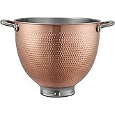 KitchenAid 5 Quart Hammered Copper Bowl, KSM5SSBCB for select 4.5 or 5 Q Tilt Head Stand Mixers