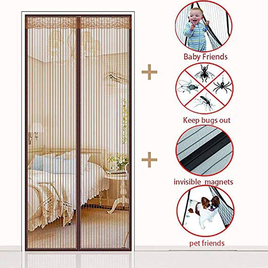 51x89inch Cheng Magnet Fliegengitter Tur Insektenschutz 10 X