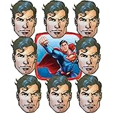 Anagram Amscan Licensed Birthday Celebration Party Supplies Party Favor Masks and Balloon Set of Intended for Superman Theme Multicolor - Officially Licensed