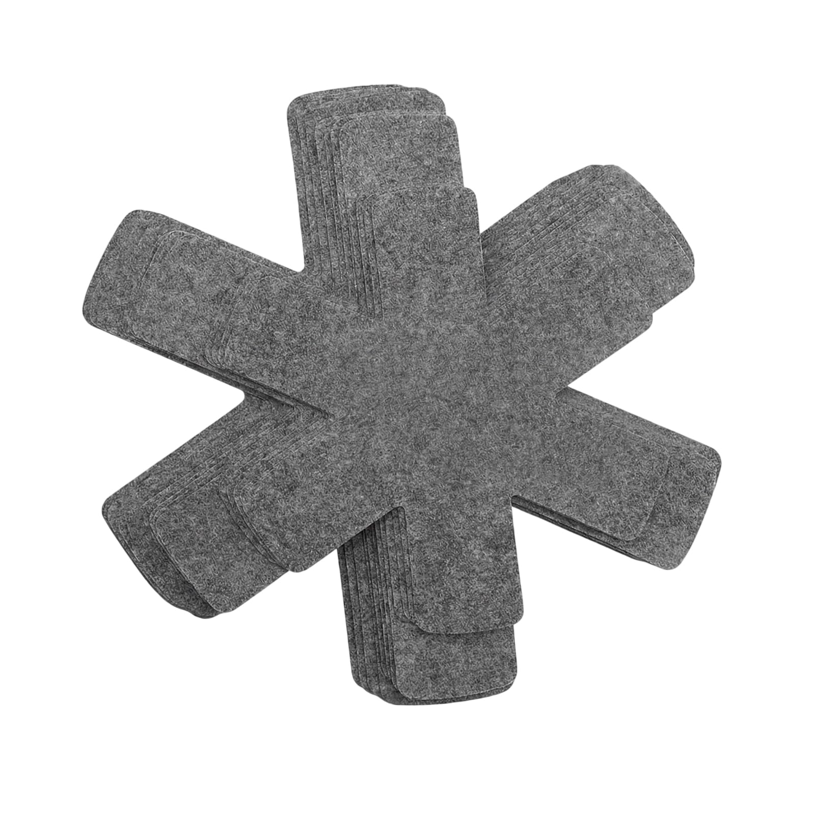 12PCS Pot and Pan Protectors Pot Dividers Pads 3 Sizes for Protecting and Separating Pots and Pans Avoid Scratching or Marring When Stacking