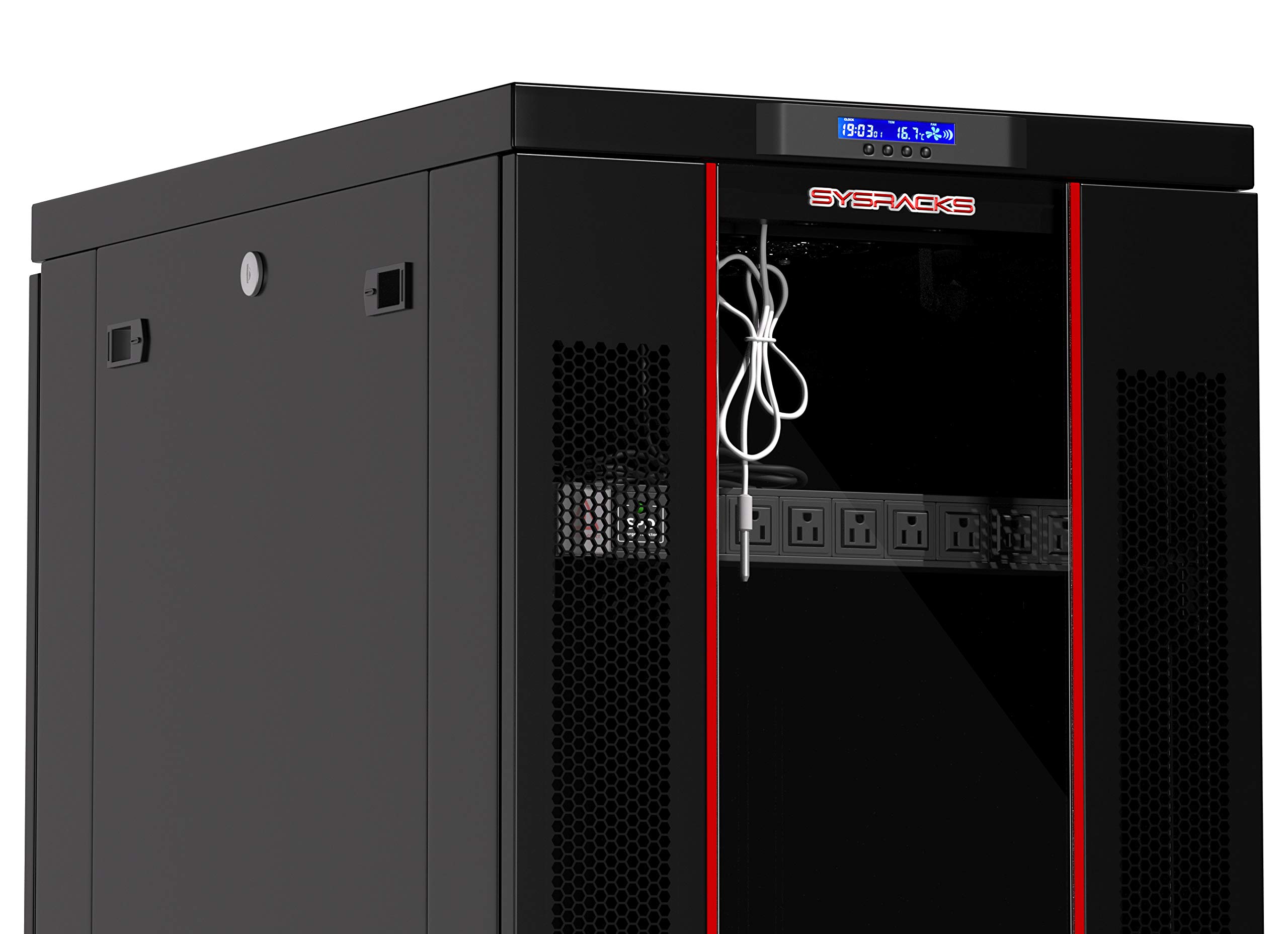 Mua Sysracks 22U Server Rack - 39 Inch Deep Locking Network Cabinet ...