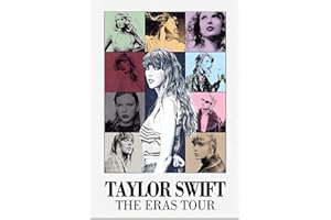 TWNSLLA Taylor Poster Vintage Music Album Cover Limited Edition Posters, Country Pop Female Singer Music Swift Posters for Room Aesthetic, Retro Canvas Wall Art Prints for Teens, Boys, Girls Room Decor (12x18inch, unframed)