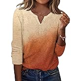 Zeagoo Long Sleeve Shirts for Women Casual V Neck Fall Tops Dressy Summer Work Blouses Clothes