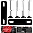 FieryRed Upgraded Traction Board Mount Pins, Anti-rust Recovery Board Mounting Kit Fit for All 4.72"~6.69"（12~17cm） Hole Spacing