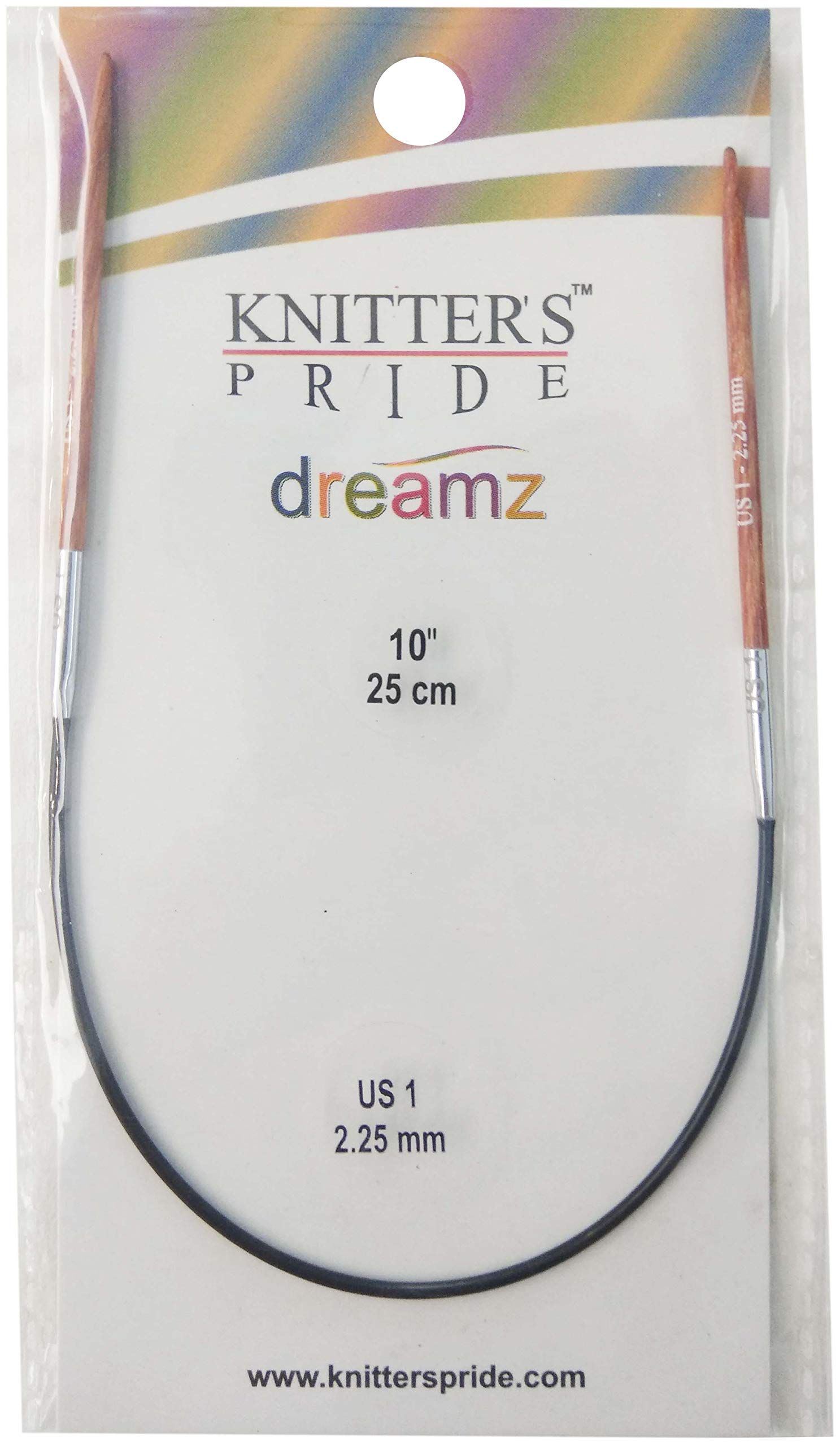 Knitter's Pride Dreamz Fixed Circular Needles 9"-Size 1/2.25mm