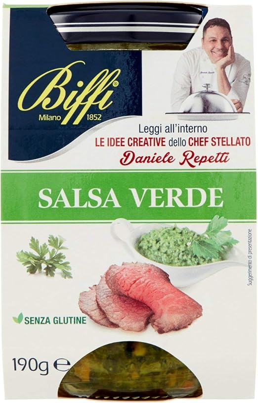 Biffi Salsa Verde Con Prezzemolo 6 X 190g Amazon It Alimentari E Cura Della Casa