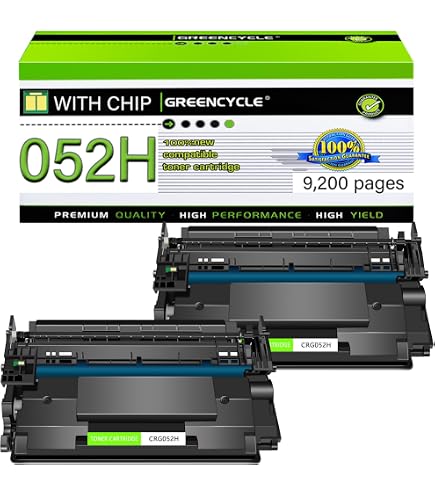 Amazon.com: Canon Genuine 052 Black Toner Cartridge High Capacity