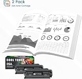 Cool Toner 2 Pack Black Toner for HP 05A CE505A CE505X P2030 P2035 P2055 view 5
