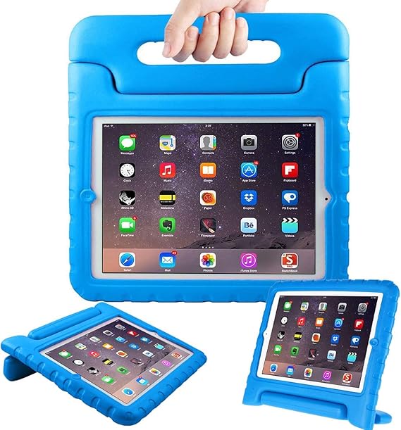 Surom Kids Case for iPad 2 3 4 Light Weight Shock Proof Convertible