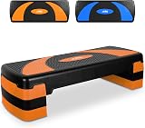JLL Fitness Large Aerobic Step Platform 81x31x20cm 3 Adjustable Heights
