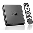 Android 11.0 TV Box 2024, G1 Smart TV Box Compatible with Netflix Google Certified, 4GB + 32GB Streaming Media Box,Ultra 4K HDR 10+, WiFi 6, AV1,Voice Remote Control, Dolby Digital Plus & Dolby Vision