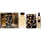 Fearless by Rachel Zoe for Women - 3 Pc Gift Set 3.4oz EDP Spray, 10oz Body Mist, Scarf