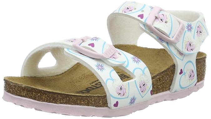 BIRKENSTOCK Mädchen Rio Birko-Flor Knöchelriemchen