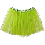 My Lello Adult Tutu Skirt, Classic Elastic 3 Layer Tulle Tutu for Women and Teens
