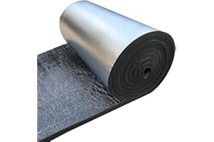 Self Adhesive Thermal Wall Insulation Roll Adhesive Aluminium Foam Insulation Foil 5mm Thick Heat Preservation Roof Insulatio