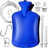 2 L Home Enema Bag Kit with 2 Enema Tips,60 inch