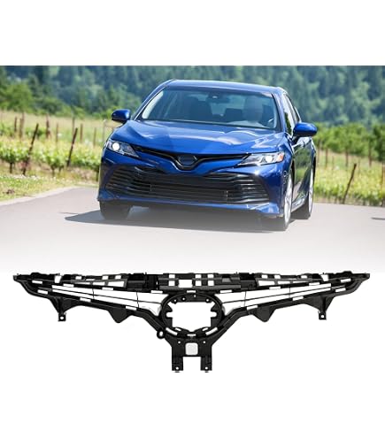 Front Passenger Side Grille & Headlight Trim – Fits 2018-2019 Toyota Camry SE, OEM Look!