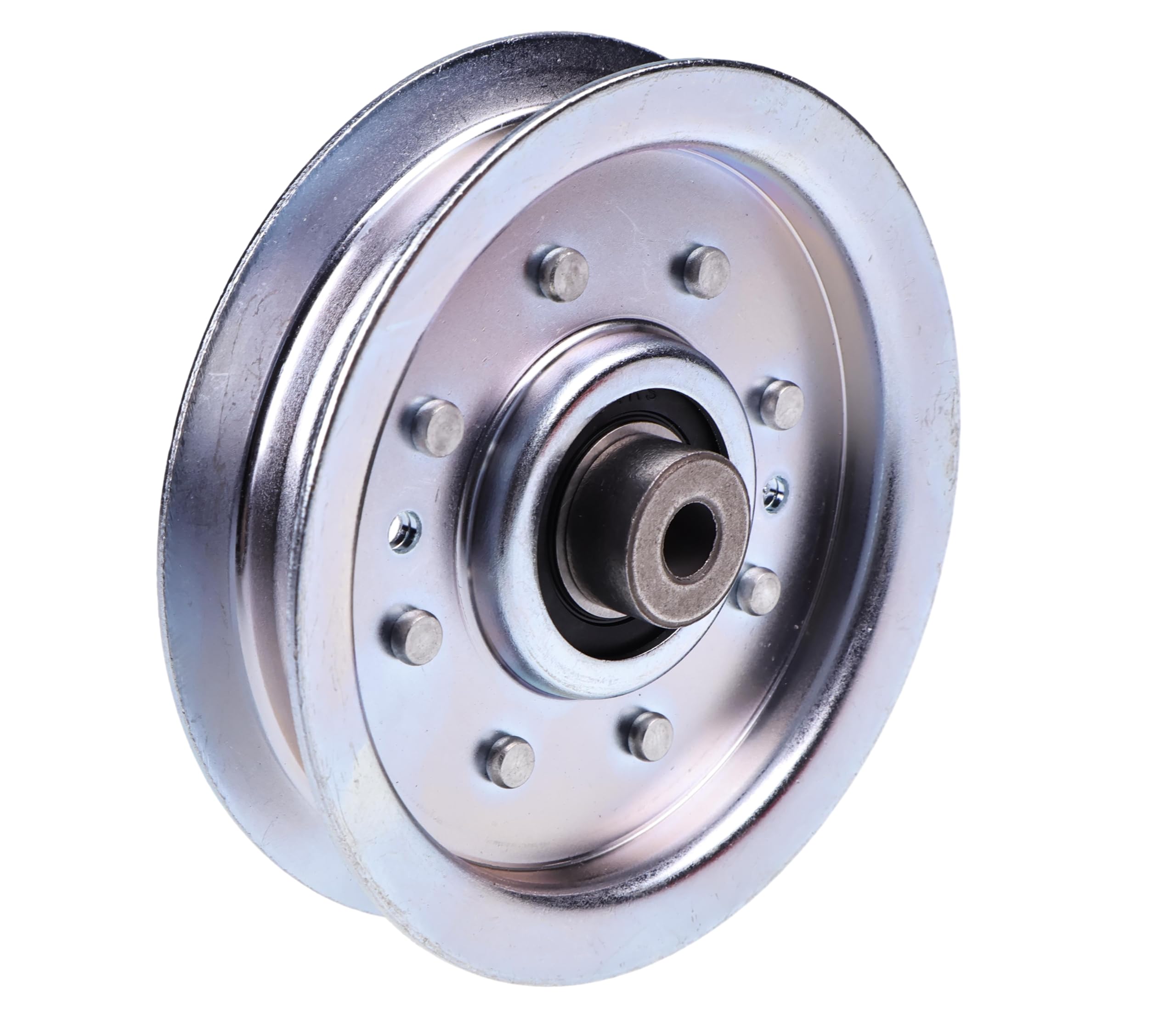 Photo 1 of YLQASOON Sheave Idler Pulley AM135781 AM136621 Compatible with John Deere X300 X304 X310 X320 X324 X340 X360 X500 X520 X530 X534 X540 X590