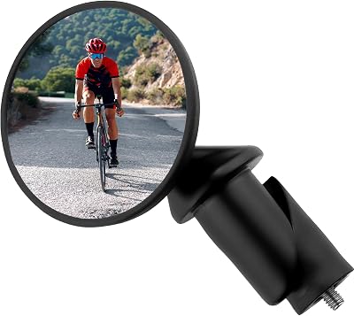 CatEye BM-45 Bar End Mirror Clear RearView Aluminum Glass 45mm Lens