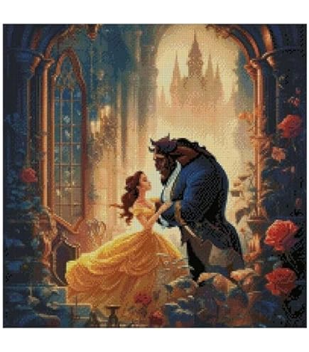 希少 beauty:beast 金魚刺繍パンツ 2000SSコレクション Amazon.com: Dimensions 70-35358 Disney Be Brave Counted Cross