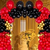 ASIYUHY Red Balloons 102Pcs Matte Red Balloon Arch Garland Kit 4 Sizes view 8