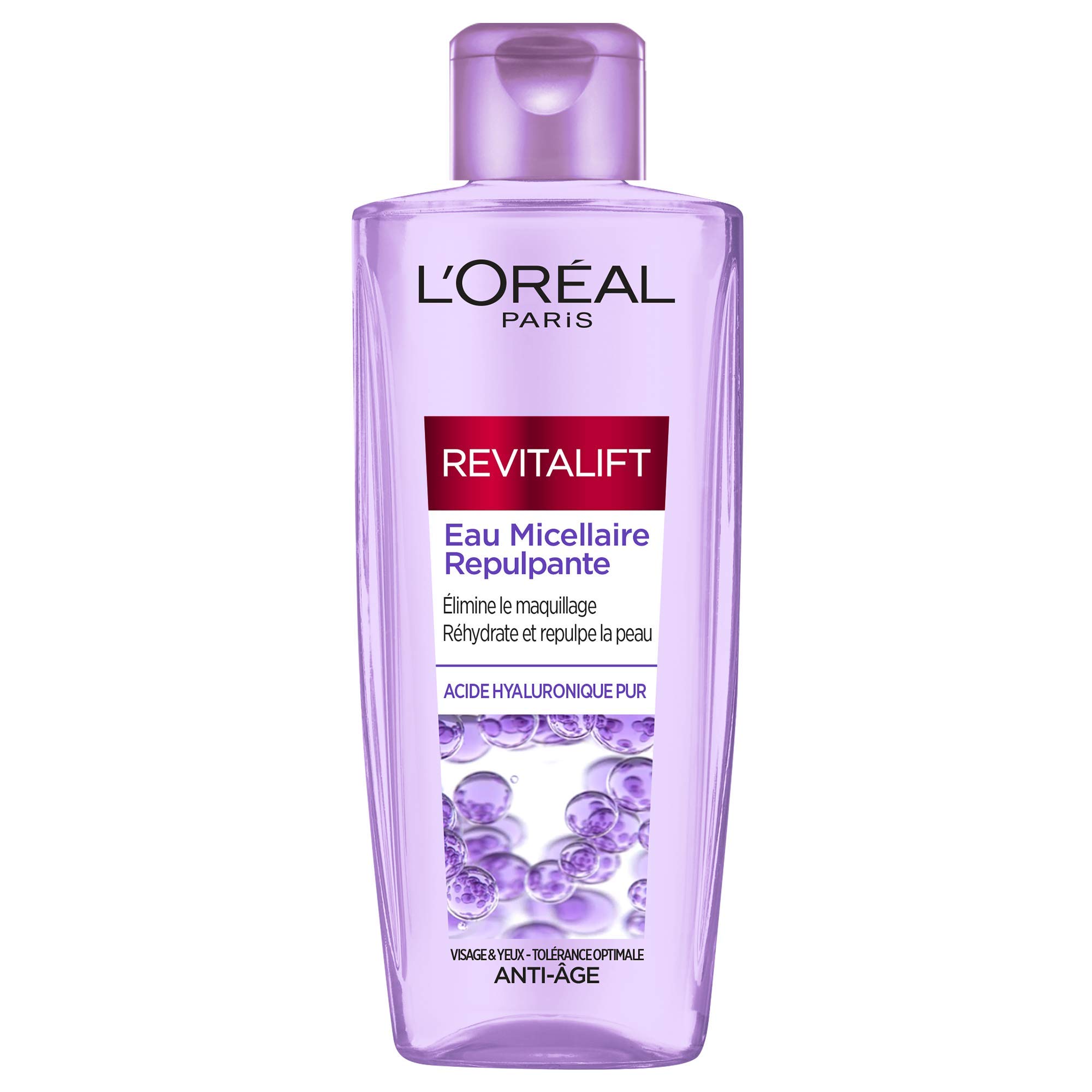 L'Oréal Paris - Revitalift Filler - Plumping Micellar Water - With Pure Hyaluronic Acid - 200 ml