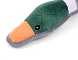 Petface Tough Duck Plush Dog Toy 48 cm Durable Squeaker view 2