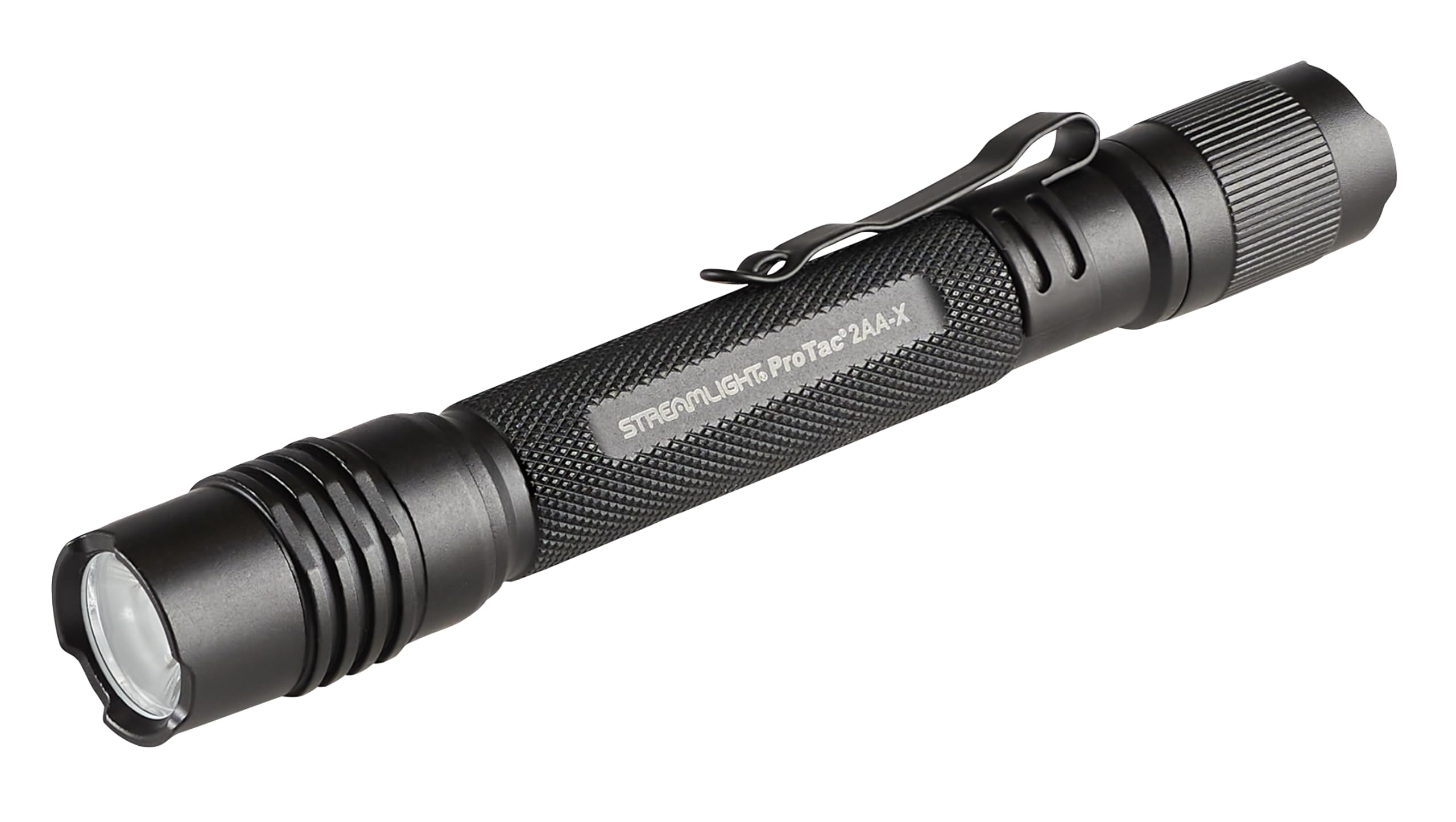 Streamlight 88135 ProTac 2AA-X 550-Lumen Multi-Fuel Personal Carry Tactical Flashlight with USB-C Rechargeable Battery, Black Image