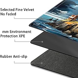 JVGFYNKL for TCG Playmat, Playmat with Zones, 24x14