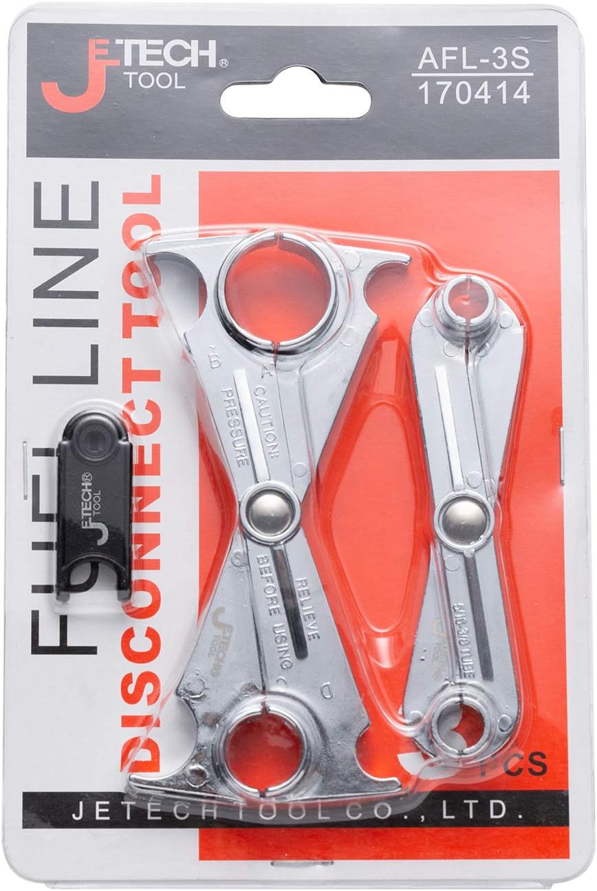 Jetech 3pc Quick Disconnect Tool Kit for Automotive - For Fuel, Transmission and Air Conditioning Lines - Includes Fuel Line Disconnect Scissor and Fuel Line Disconnect Tool: Home Improvement