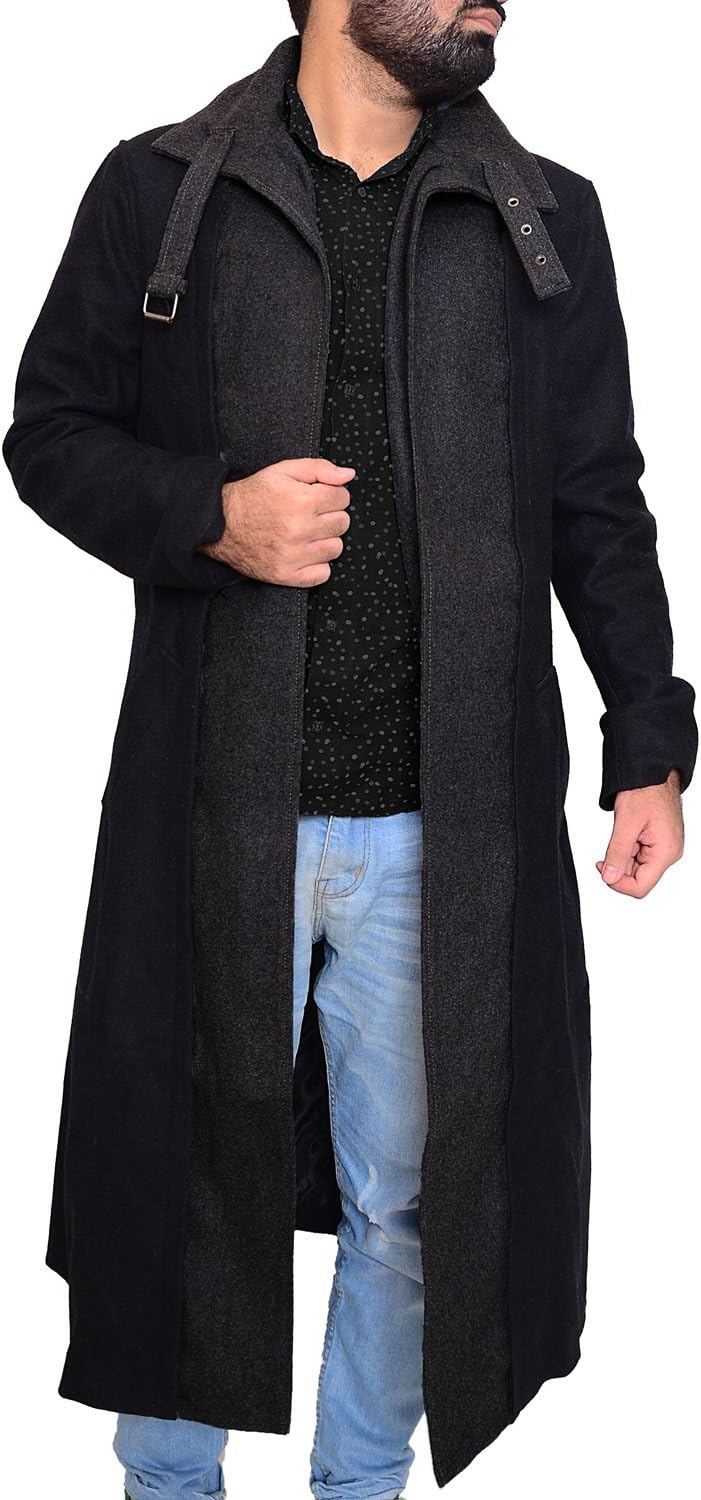 ZARAR Altered Carbon Coat Takeshi Kovacs Wool Trench Costume