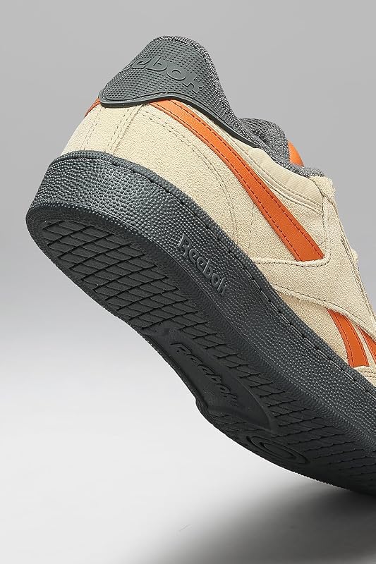 Baskets Unisexe Club C Revenge Vintage - Beige Simple/Gris 5/Orange Rustique, 38,5 EU — photo 4 sur 8