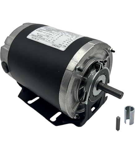 NBK 20598 Belt Drive Motor 1/3 HP 1725 RPM 115 Volts BB