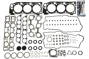 Partsflow HS9227PT-1 MLS Cylinder Head Gasket Set for Toyota 4Runner 1996-2002/Tacoma 1995-2004/Tundra 2000-2004/T100 1995-1998 3.4L V6 DOHC 5VZFE, Engine Gasket Kit