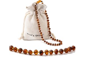 Baltic Amber Necklace - 100% Certified Authentic Baltic Amber - Handmade Jewelry